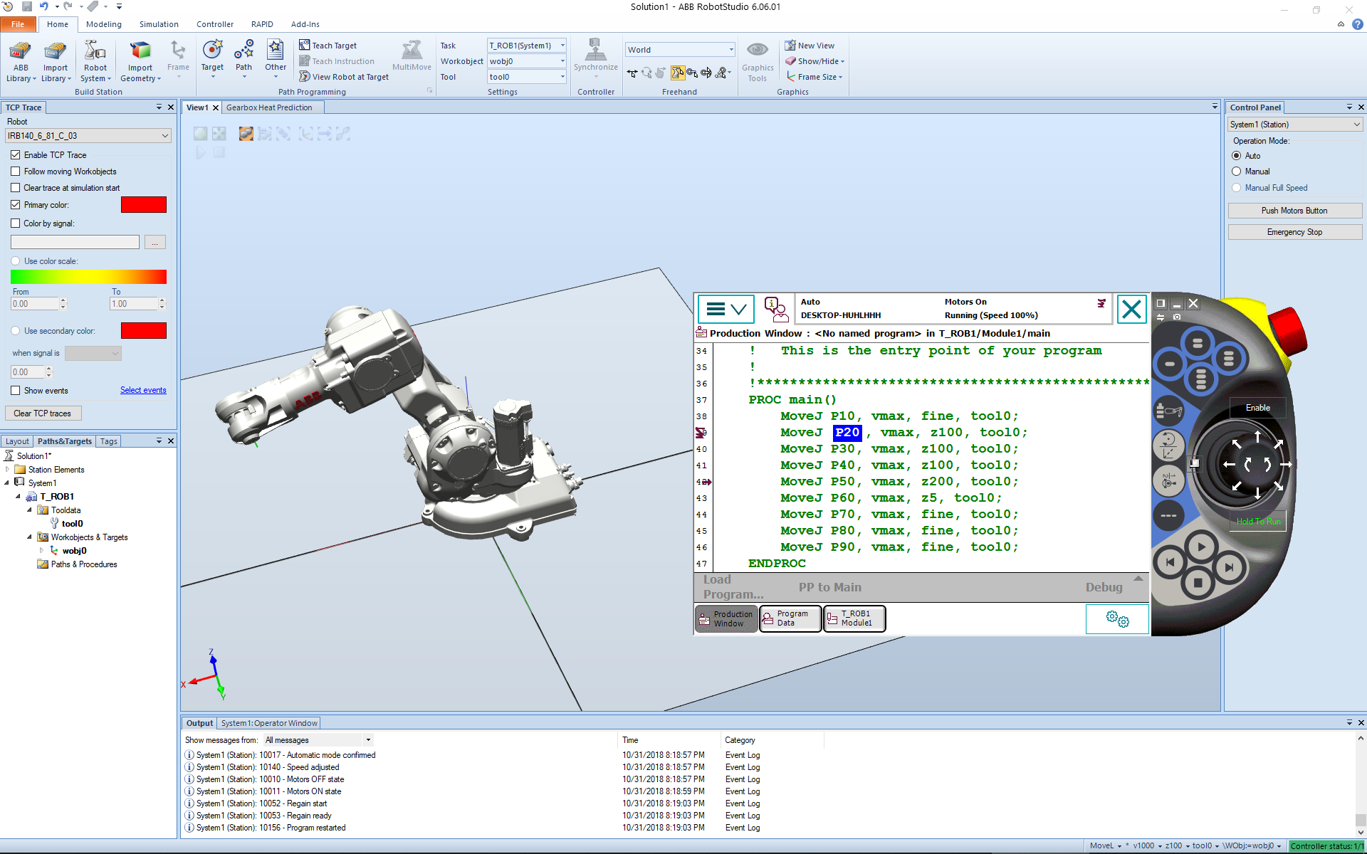 ABB RobotStudio Industrial Robot Book
